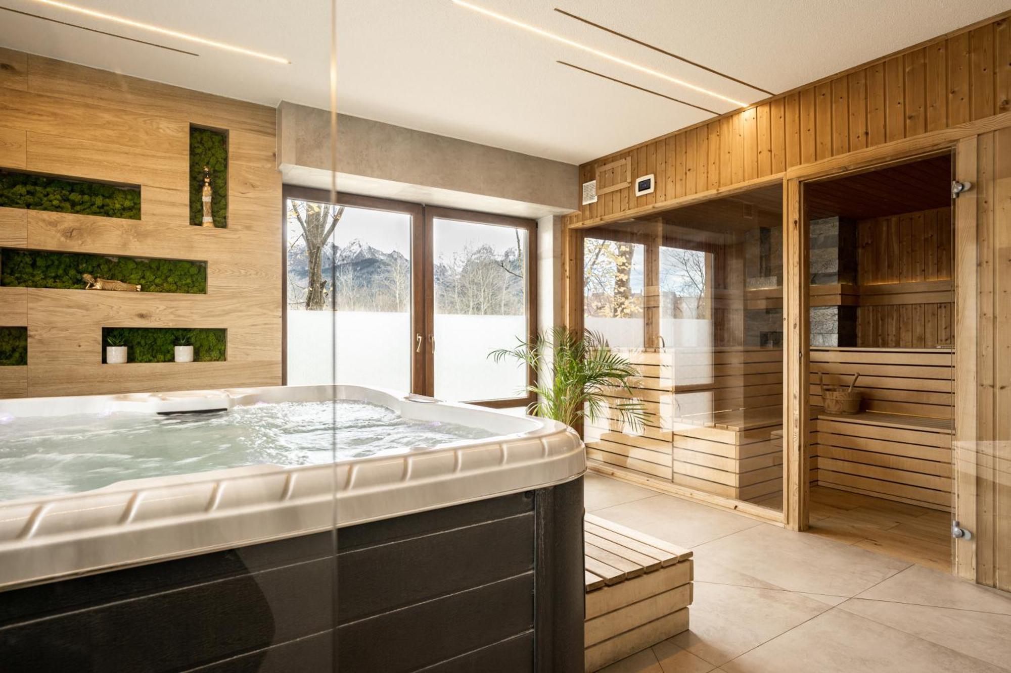 Dworek Pod Giewontem - Jacuzzi & Sauna Косцелиско Экстерьер фото